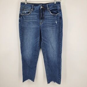 Time and Tru Women's Straight Leg Blue Jeans